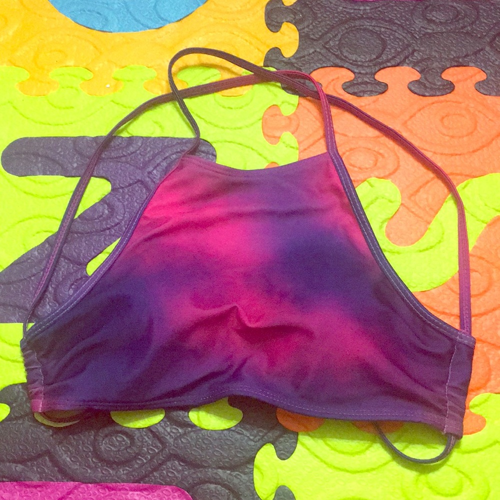 🎊🎈FINAL PRICE🎈🎊Cross back swim top💜